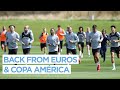 THEY'VE COME HOME | TRAINING AHEAD OF SPURS