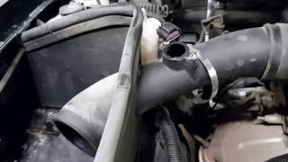 Cleaning Intake on Colorado After P0068 Code
