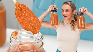 SEM conservantes químicos! Molho de tomate super fácil e saboroso!