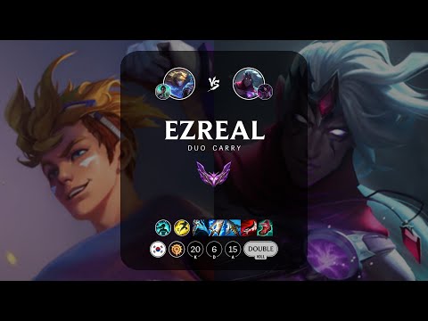 Ezreal ADC vs Varus - KR Master Patch 13.8