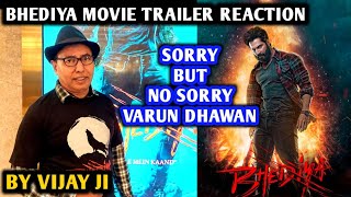 Bhediya Movie Trailer Reaction | By Vijay Ji | Varun Dhawan | Kriti Sanon | Bollywood Premee