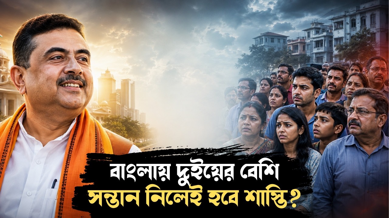 এবার বাংলাতেও হাম দো হামারা দো! দুইয়ের বেশি সন্তান নিলে হবে শাস্তি? | West Bengal | Hum Do Humara Do