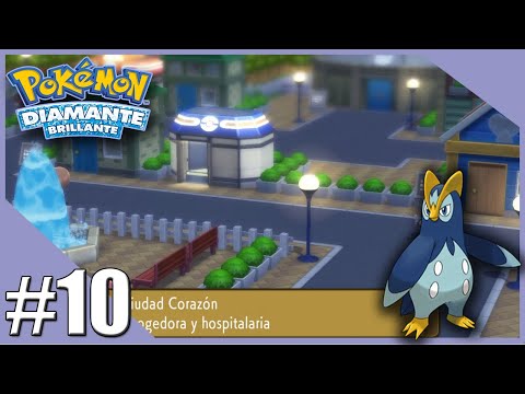 Pokémon Diamante Brillante #10: LA ELEGANTE CIUDAD CORAZÓN!