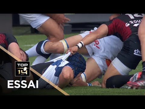 TOP 14 - Essai Armand BATLLE 2 (CO) - Toulouse - Castres - Barrage - Saison 2017/2018