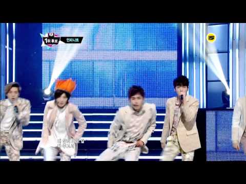 [130404] INFINITE (인피니트) - Man in Love (남자가 사랑할 때) @ MNet MCountdown
