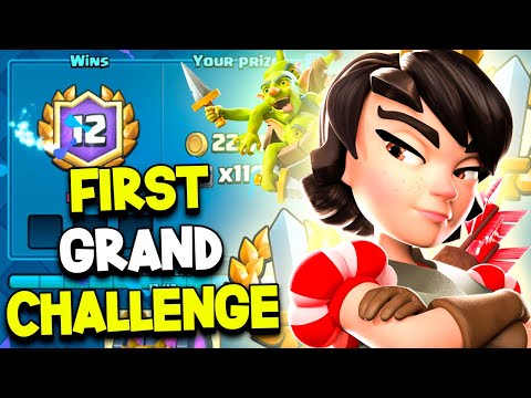 HOW TO WIN YOUR FIRST GRAND CHALLENGE🏆 - Clash Royale