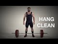 Hang CLEAN / weightlifting