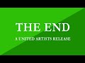 The End A United Artists Release 1957