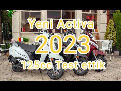 Honda Activa 125cc 2023 test ettik.