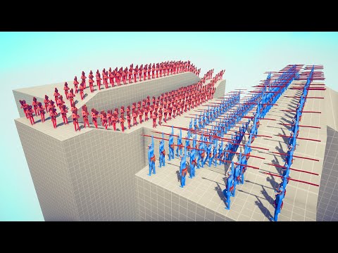 100x MELEE vs 100x RANGED -TOURNAMENT#43 | TABS - Totally Accurate Battle Simulator