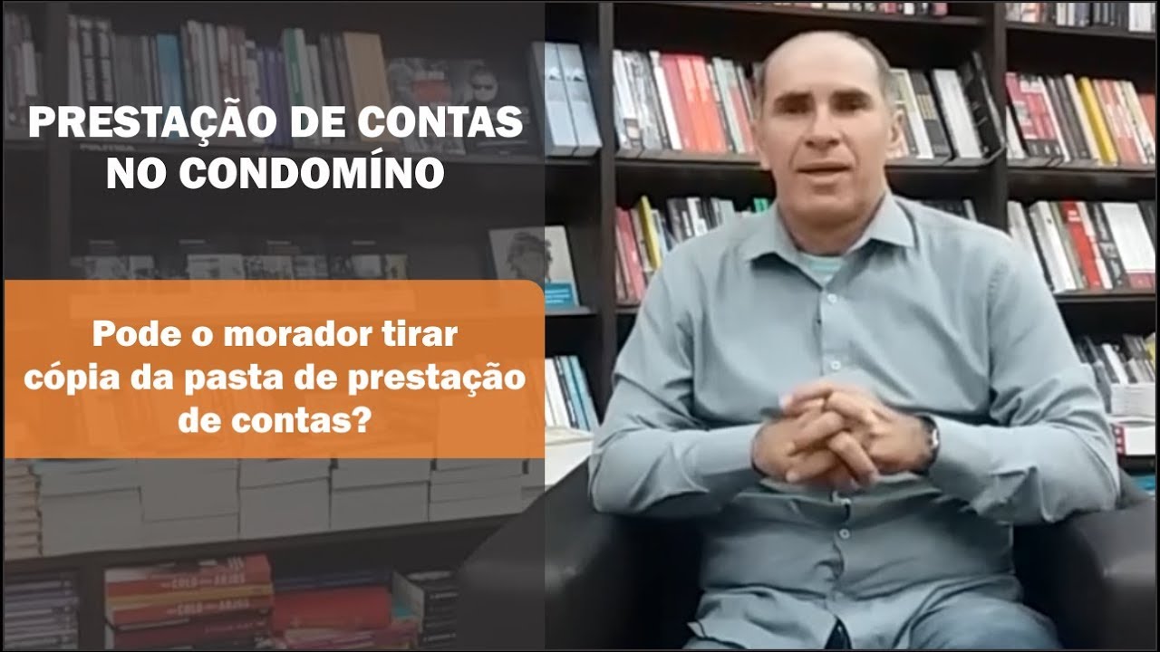 Prestação de contas | Pode o morador tirar xerox da pasta de prestação de contas?