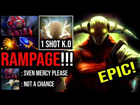 GOD'S STRENGTH POWER Hit Like a Truck Crazy Rampage Sven Delete Everyone Like a Paper DotA 2