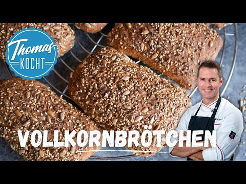 Einfach gesunde Vollkornbrötchen – über Nacht