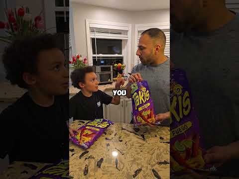 He stole his takis and found a surprise #summeronshorts
