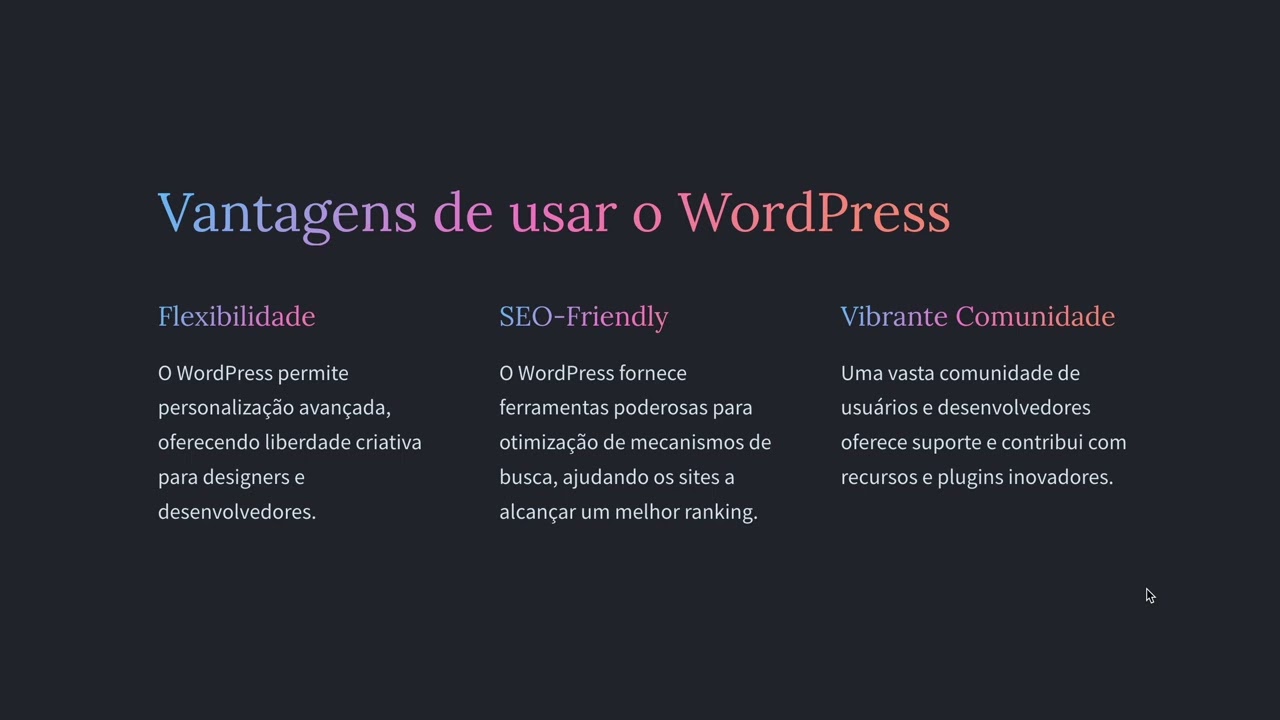 Aula 01   O que é WordPress