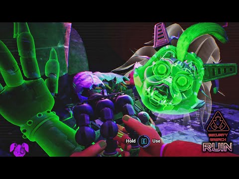 Cassie Destroys ROXY Complete Scene - FNAF: Security Breach Ruin DLC