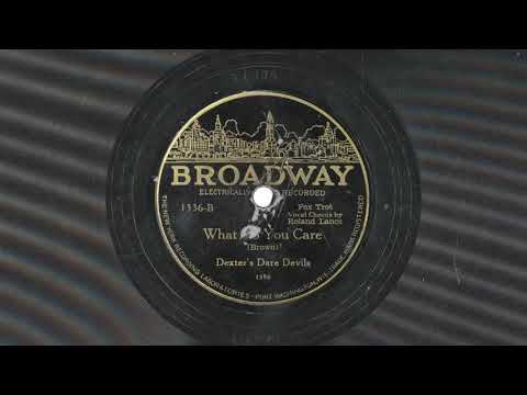 What Do You Care - Adrian Schubert and his Orchestra