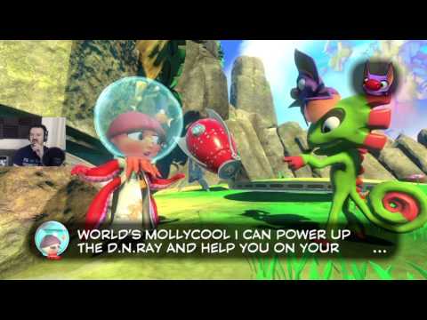 Yooka-Laylee playthrough pt5 - Snow Sniper/Look Out For Lasers
