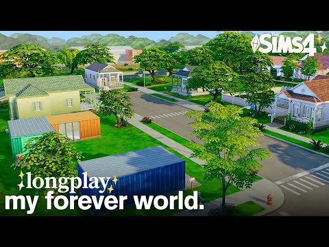 🍃Playing My Sims 4 Forever World | Chill Sims 4 Longplay With Commentary🍃