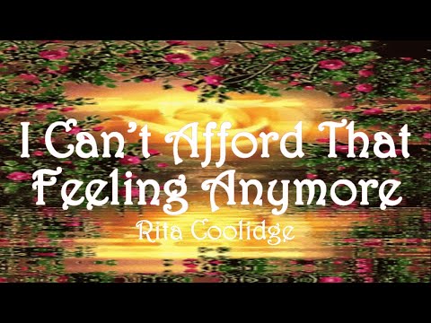 I CAN'T AFFORD THAT FEELING ANYMORE (Lyrics)