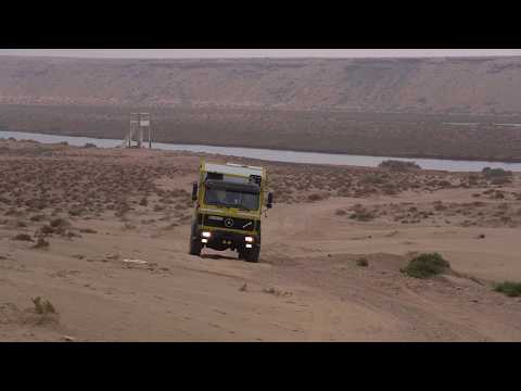 Mit dem Allrad LKW in Marokko | Nördliche Anfahrt zum Plage Blanche