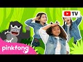 [4K] Jungle Boogie | Dance Along | Kids Rhymes | Let's Dance Together! | Pinkfong Songs for Kids