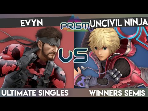 PRISM 187 - Evyn (Snake) vs. Uncivil Ninja (Shulk) - Winners Semis - Smash Ultimate Singles