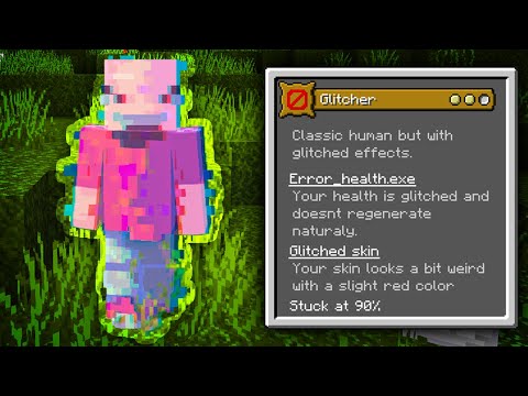 Krzair - Minecraft Origins Mod: Glitcher (Custom Origin)