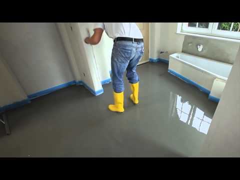 Böden ausgleichen mit Ausgleichsmasse XXL