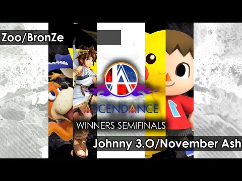 Smash 4: Zoo/BronZe V Johnny 3.O/November Ash - Ascendance 28 Tournament SSB4