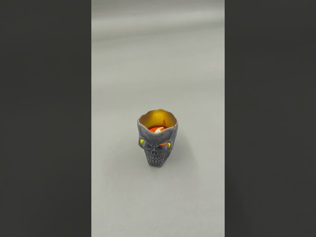 Vídeo relacionado con NKlaus - 3x Set de Velas Calavera Verde de cera de abejas pura orgánica - Vela gótica colorida figura de la vela Calavera - Halloween - Vela Ritual - Velas de goteo 36292