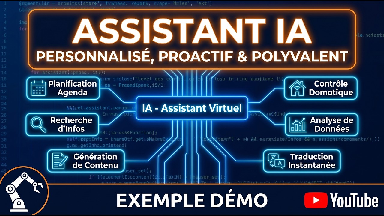 Aperçu vidéo — Assistant IA multi-tâches