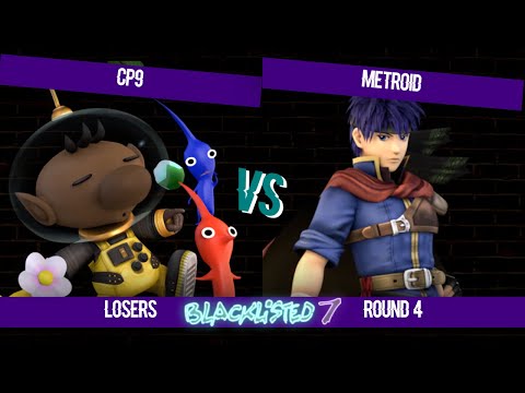 Blacklisted 7 LR4 - CP9 (Olimar) vs metroid (Ike)