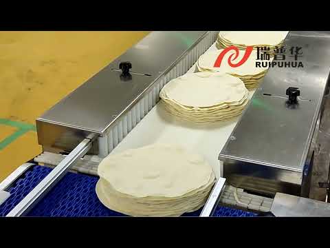 Pita bread flow packaging machine