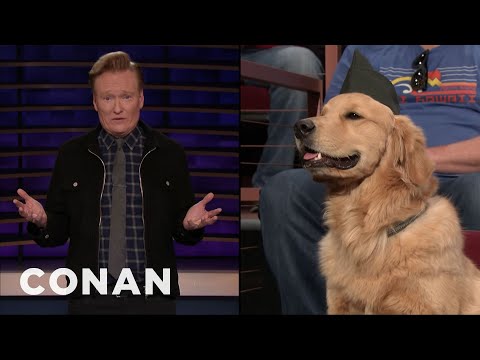 Conan Wants To Be Honored Alongside The Hero Dog Conan | CONAN on TBS