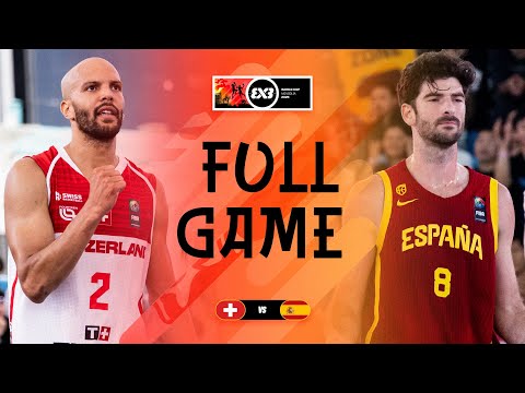 Switzerland 🇨🇭 v Spain 🇪🇸 | Men | Full Final Game | FIBA 3x3 World Cup 2025 | 3x3 Basketball