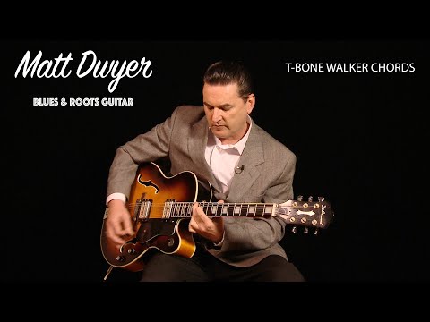 Matt Dwyer T-Bone Walker style comping