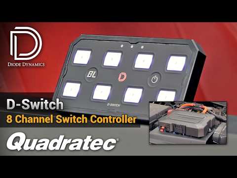 Diode Dynamics D-Switch 8 Channel Switch Controller w/ Backlight Control & App Customization