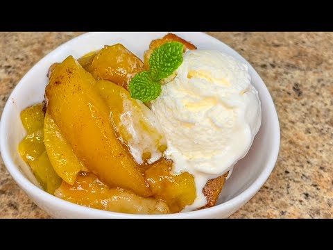Peach Cobbler | How To Make Peach Cobbler Recipe