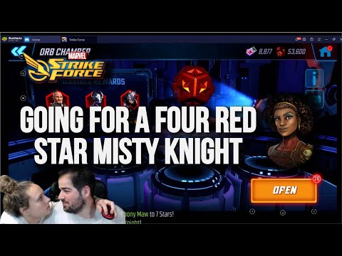 30 Red Stars for Misty Knight Orb Opening I Marvel Strike Force - MSF