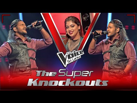 Sadith Seneth | Saptha Swarayai (සප්ත ස්වරයයි)  | The Super Knockouts | The Voice Sri Lanka