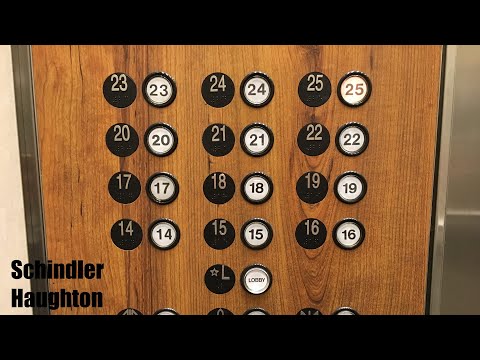 Amazing Schindler Haughton Traction Elevators @ Town Square Tower - St. Paul, MN