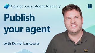 Publishing your agent