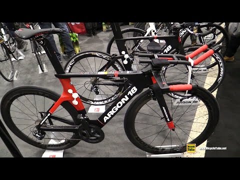 2016 Argon 18 E118 Next Triathlon Bike - Walkaround - 2016 Salon Velo Montreal