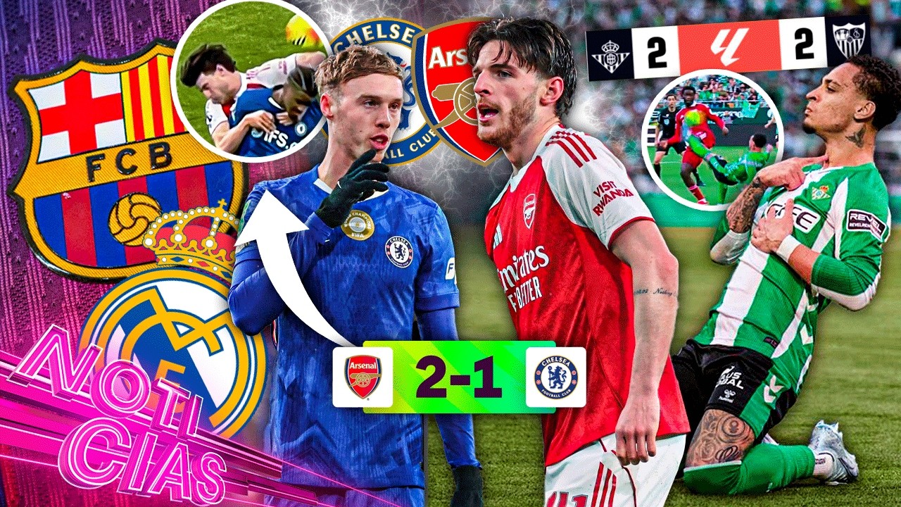 Arsenal se lleva el Derbi, ¡Polémica por Rice! | ¿Barca copia al Madrid? |  Chilena de Antony
