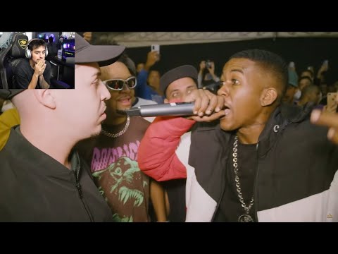 LOUD CORINGA REAGINDO A SALVADOR X JHONY MC (BATALHA DA ALDEIA)