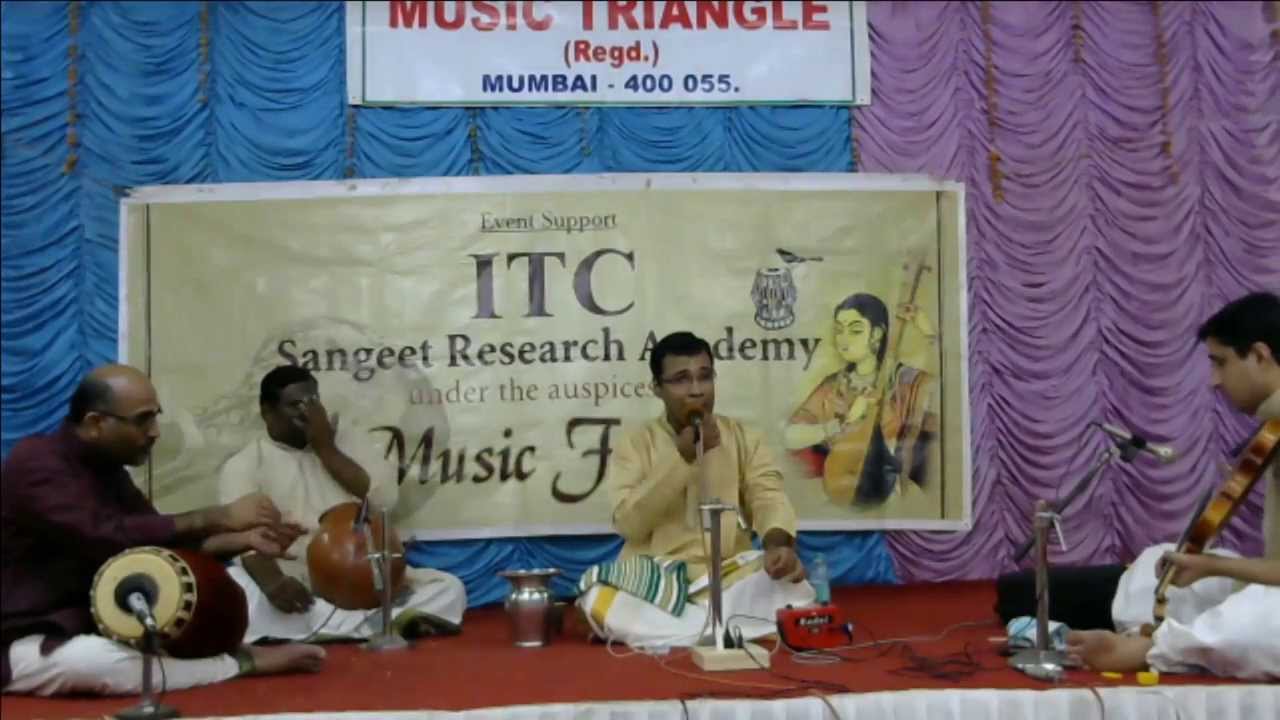 Carnatic live concert By Kalyanapuram S Aravind  from Music Triangle 16/03/2014