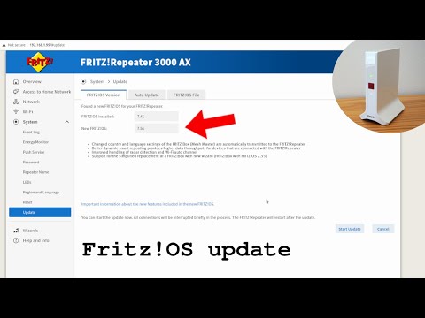 Fritz!Repeater のアップデート: 新機能は何ですか?