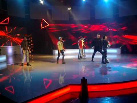 Elena (Electric Fence) singing "What is love" at Eurovision!!