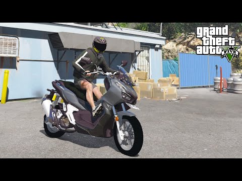 HONDA ADV 160cc BORE UP FULL BUKAN HARIAN KENCANG - GTA 5 MOD INDONESIA